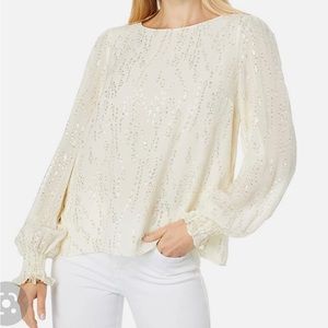 Lilly Pulitzer NWT Size Large Idina Silk Blouse